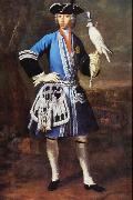 Peter Jakob Horemans Portrait of Clemens August as Falconer Sweden oil painting artist